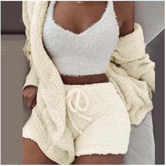 Cozy Knit Lounge Set (3 Pcs)